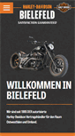 Mobile Screenshot of hd-bielefeld.de