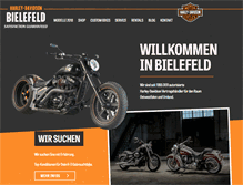 Tablet Screenshot of hd-bielefeld.de